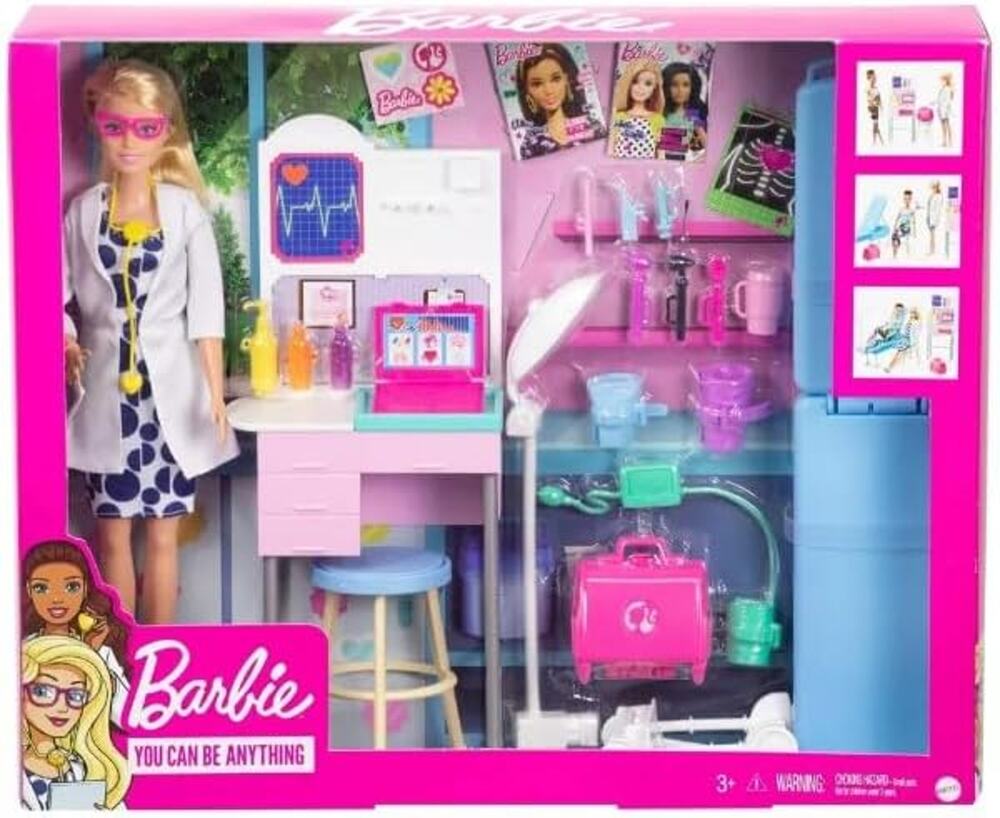 Barbie Doll (Medical Doctor Deluxe Doll Playset) NWT